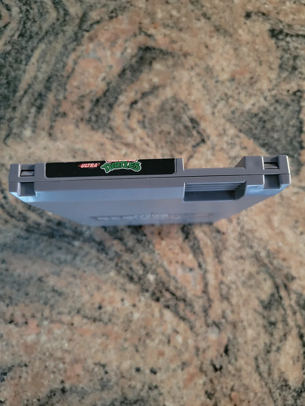 Nintendo (NES): Teenage Mutant Ninja Turtle Game with Protective Sheath & Manual